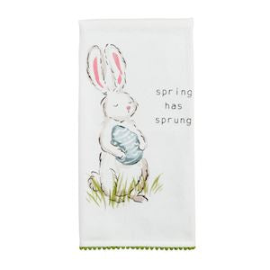 Easter Pom Towels By Mud Pie