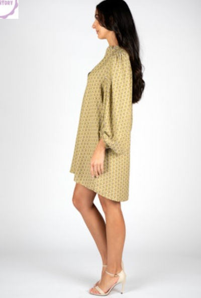 Amelia Jacquard Mini Dress