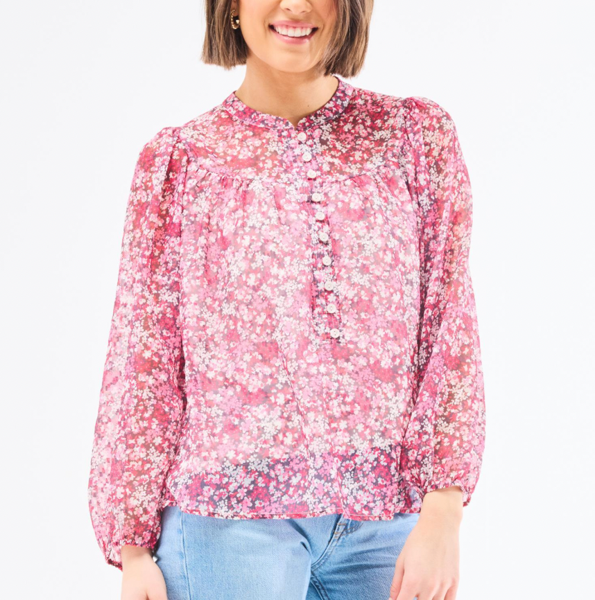 Brianna Daydreaming Pink Top
