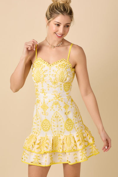 Perfect Summer Dress- Sunny yellow