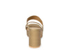 Gold Delancey Platform Sandal