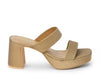 Gold Delancey Platform Sandal