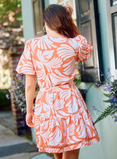 Addison Sail Away Coral Dress