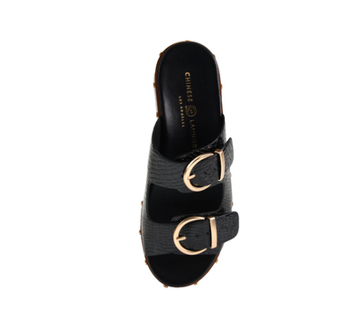 Surfs Up Sandal- Black