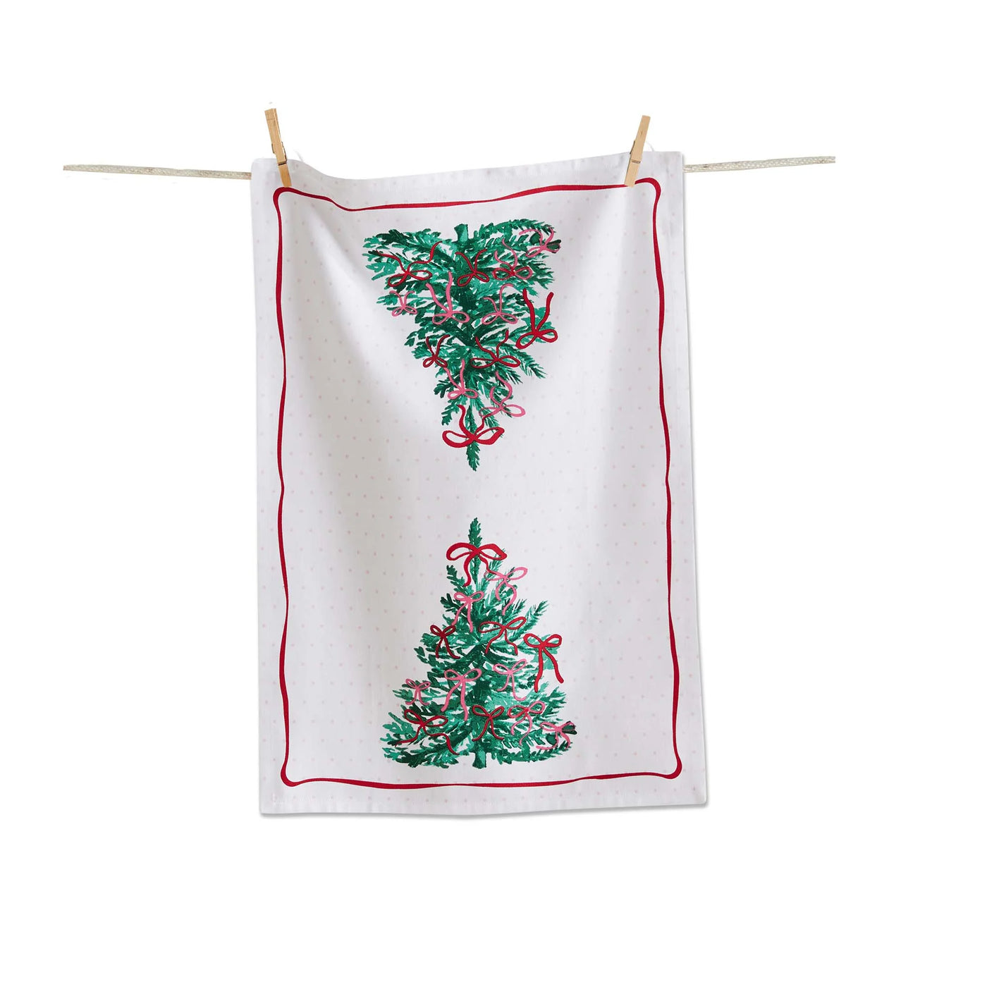 Festive Christmas Dish Towel