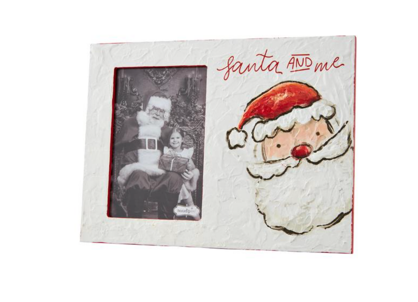 Santa and Me Painted Frame