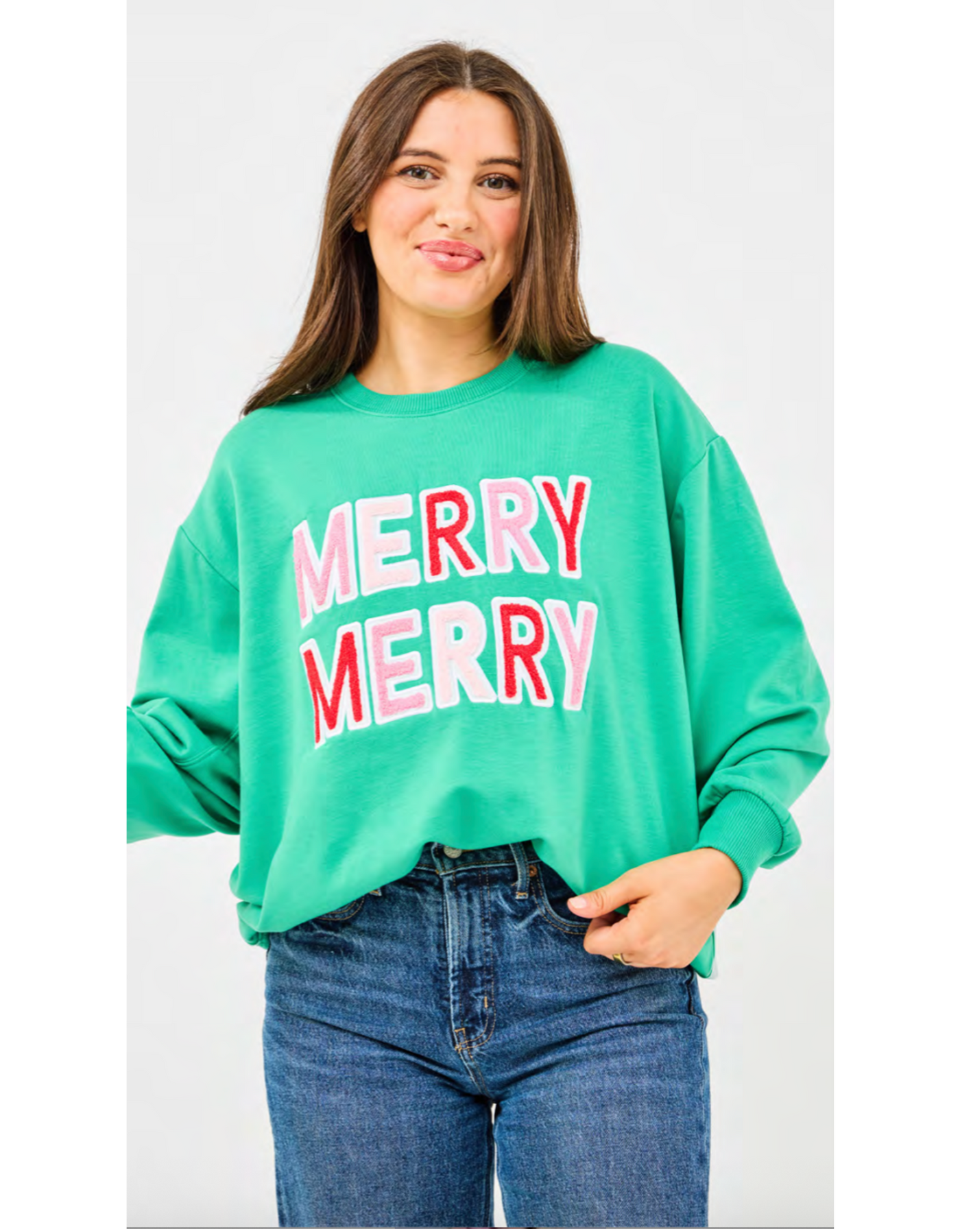 Sarah Sweatshirt- Merry Merry