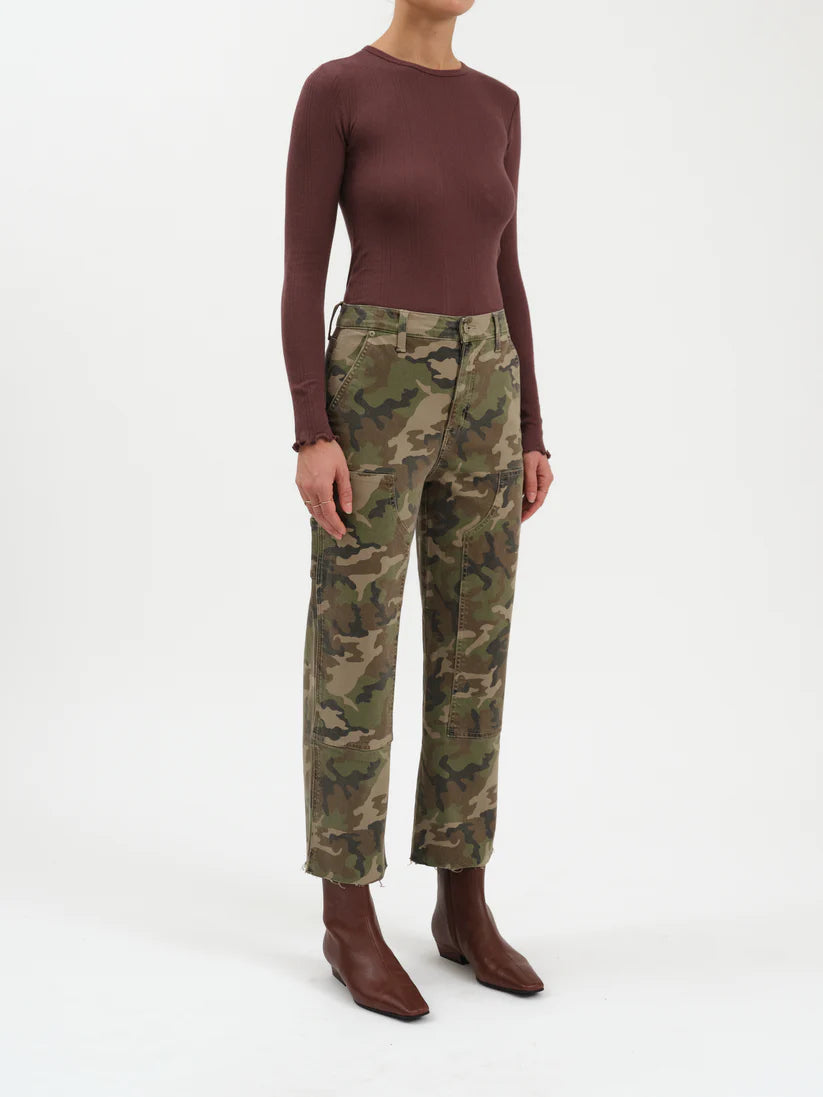 Sundaze High Rise Straight Carpenter Jean- Hideaway