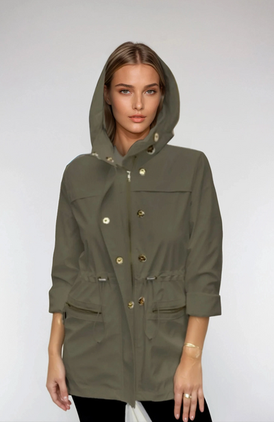 Kasia Waterproof Rain Jacket by Ciao Milano