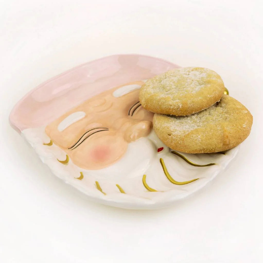 Santa Dessert Plate