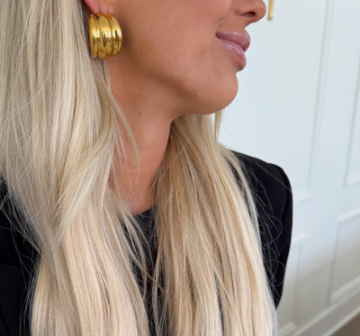 Bella Hoop Earrings by ChanSuttPearls