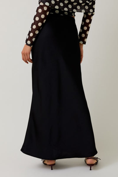 Sunday Edition Satin Maxi Skirt