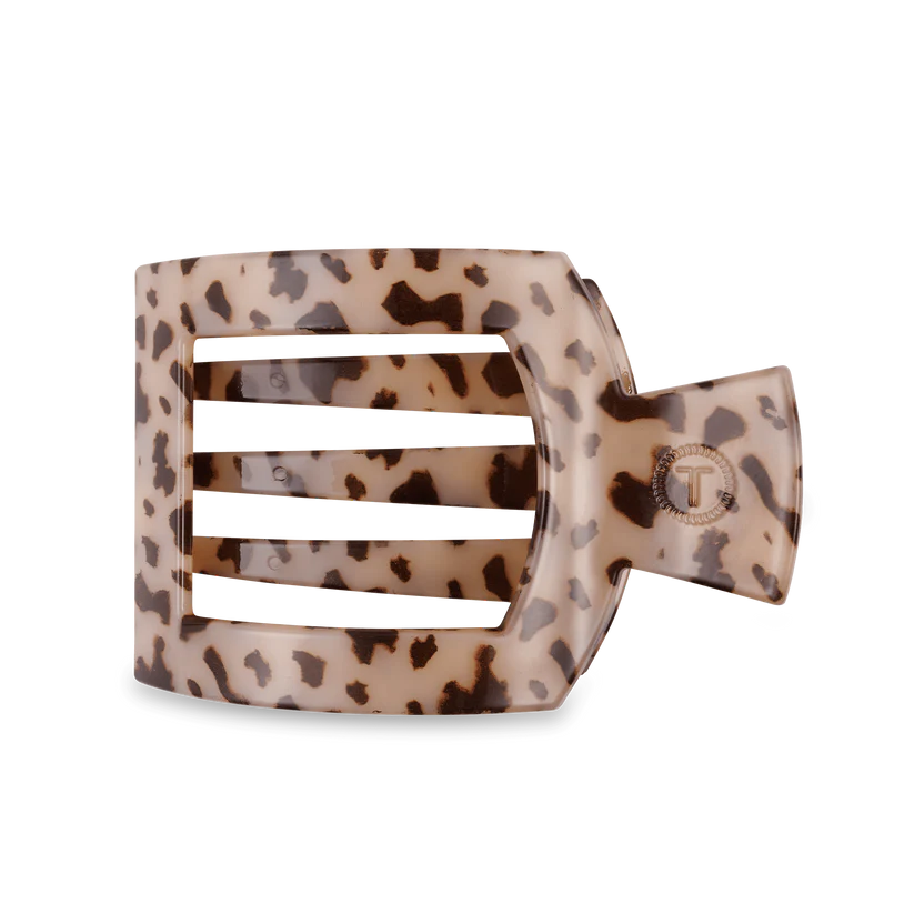 Large Square Flat Hair Clip By Teleties