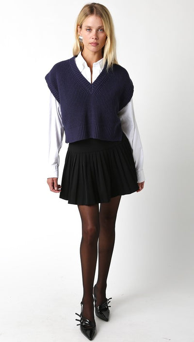 Navy Sweater Vest
