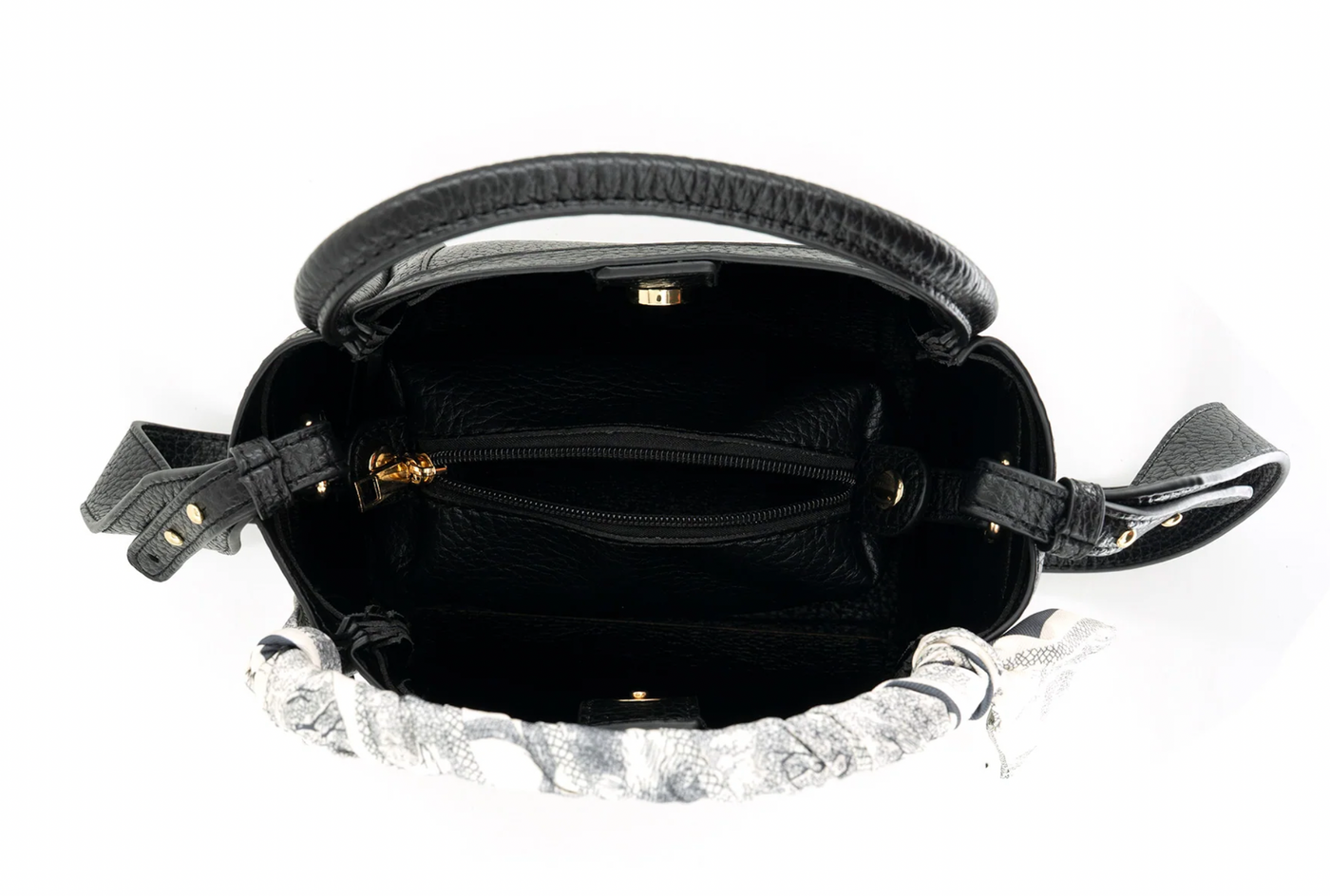 Scarf Wrapped Medium Bag