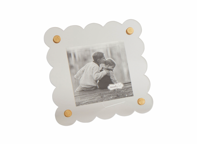 Mini Scallop Acrylic Frame