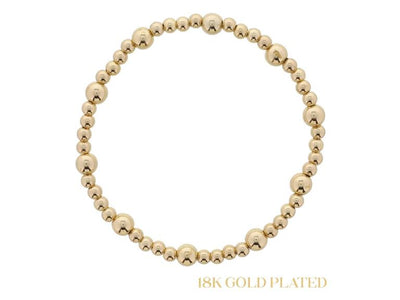 Jane Marie 18K Gold Bead Bracelets