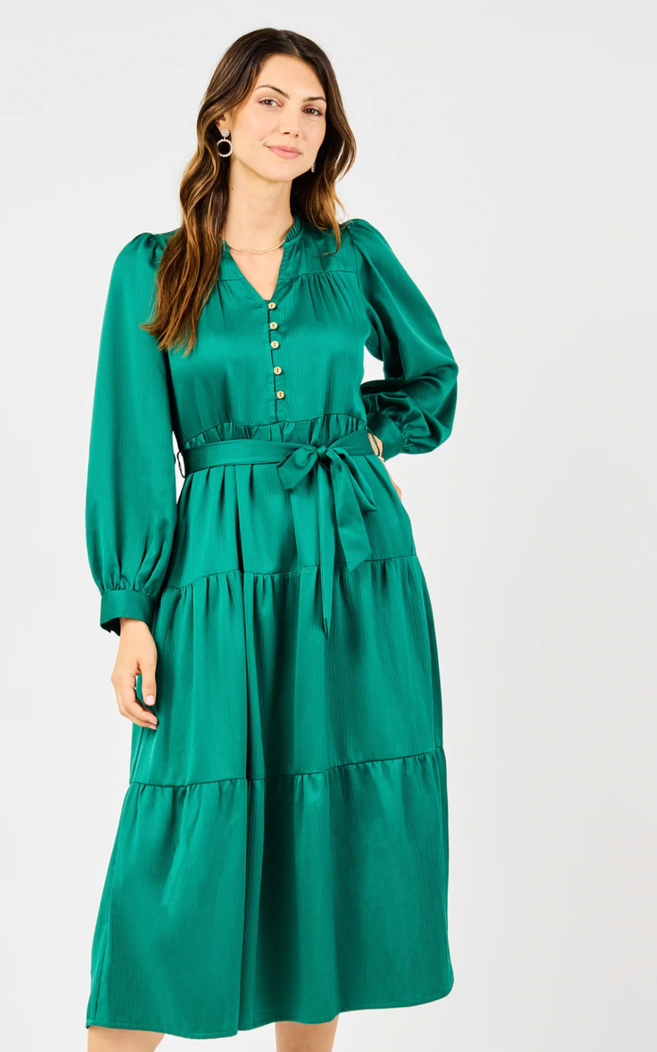 Gracelyn Aventurine Dress