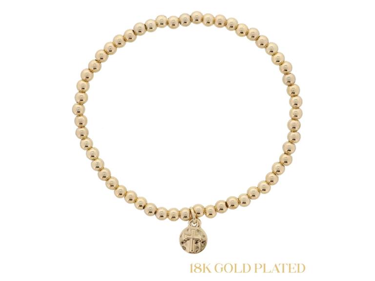 Jane Marie 18K Gold Bead Bracelets