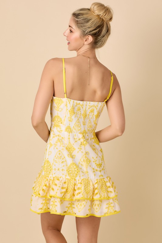 Perfect Summer Dress- Sunny yellow