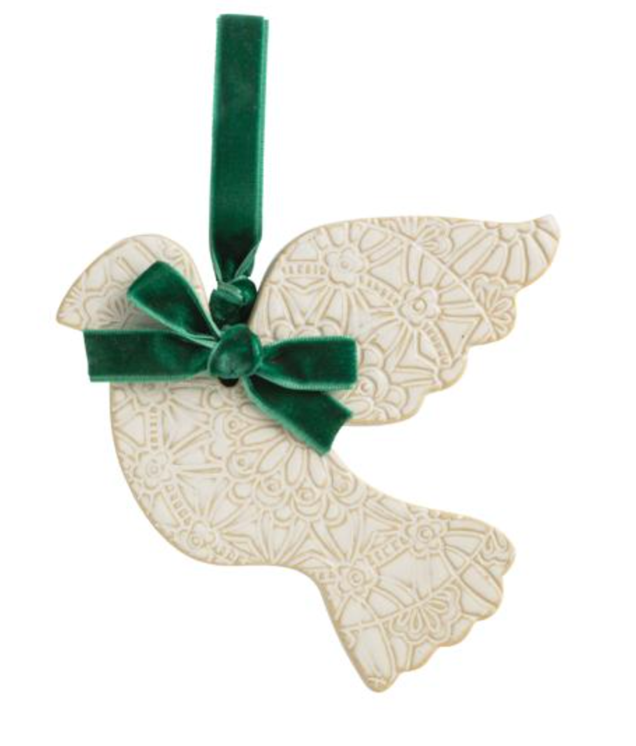 Boxed Turtle Dove Ornament