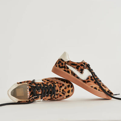 Notice Stitch Leopard Print Sneaker