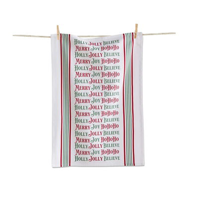 Christmas Dish Towel by Tag