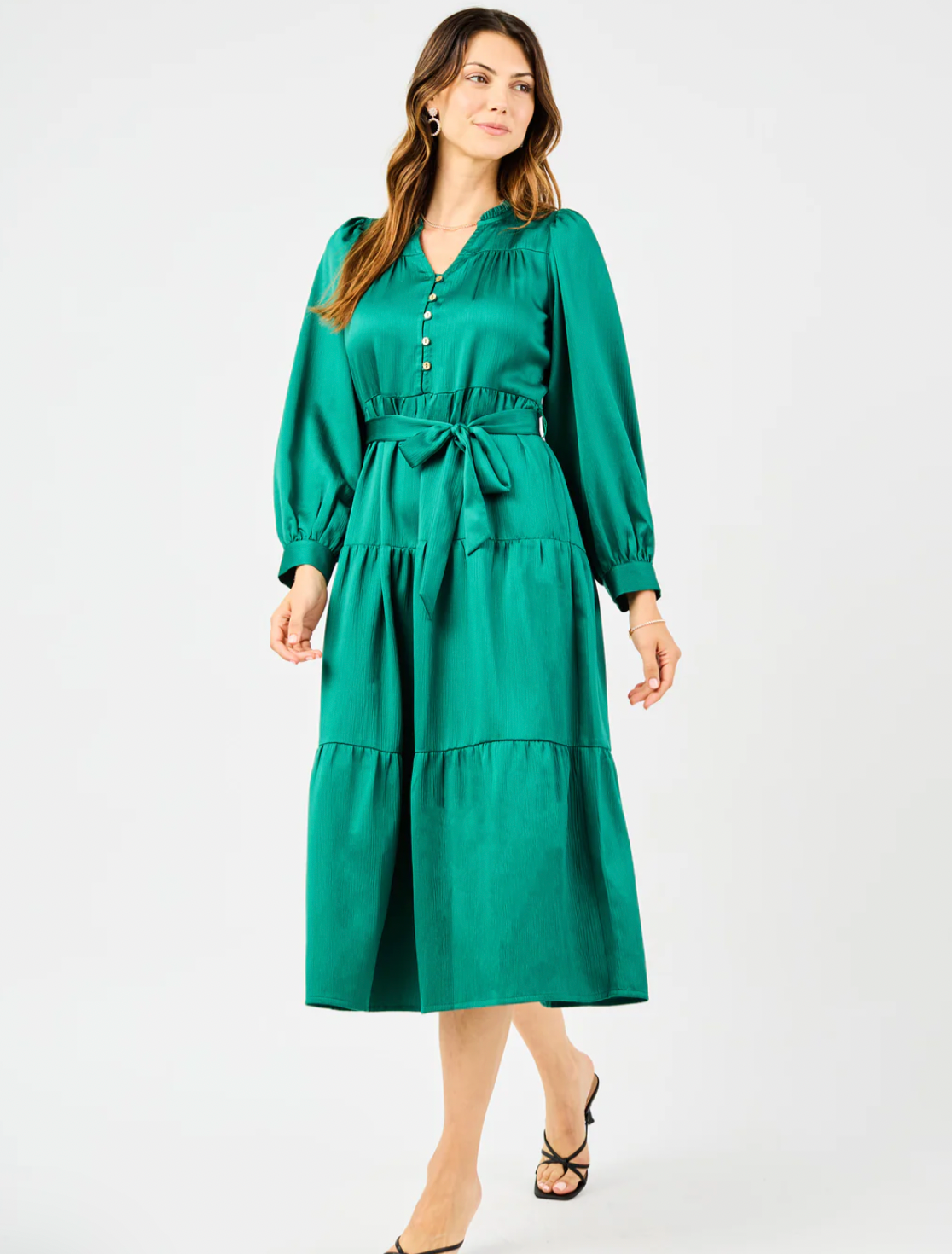 Gracelyn Aventurine Dress