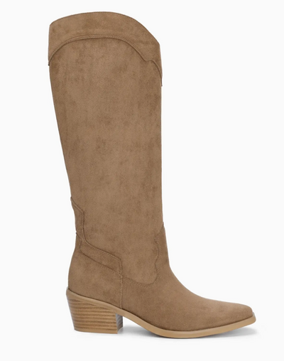 Juliette Suede Brown Boot