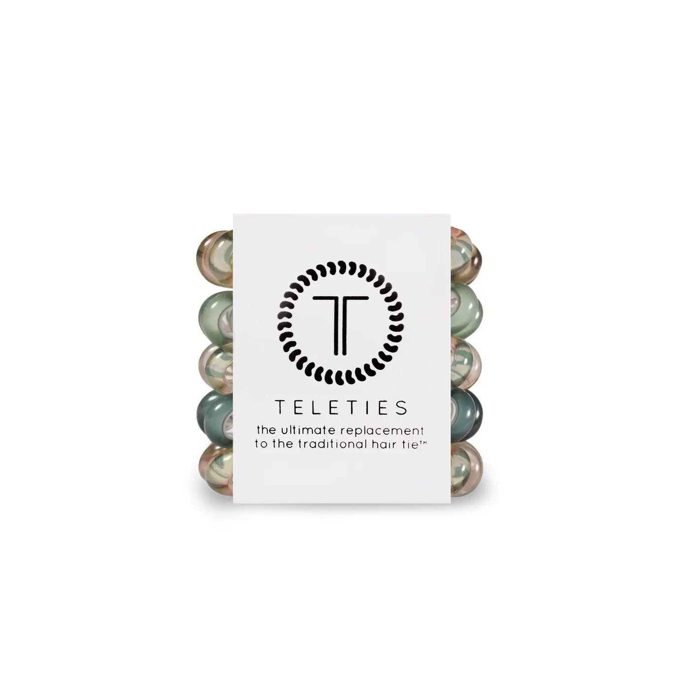 Sage Swirl Tiny Hair Ties By Teleties