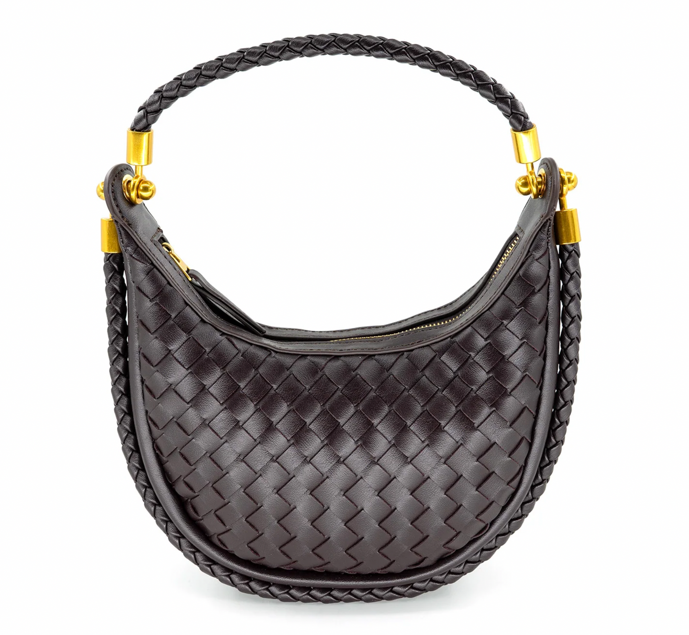 Crescent Woven Mini Bag
