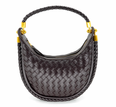 Crescent Woven Mini Bag
