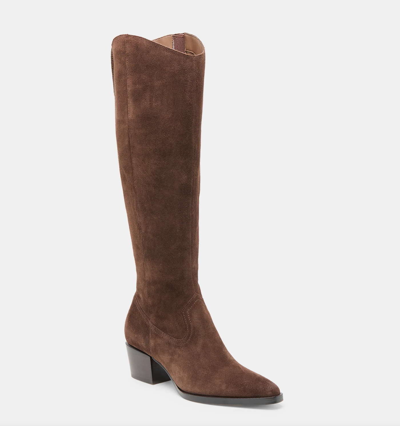 Dolce Vita Virona Waterproof Boots- Dark Brown Suede