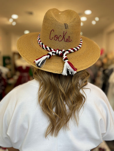Natural Palm Game Day Hats