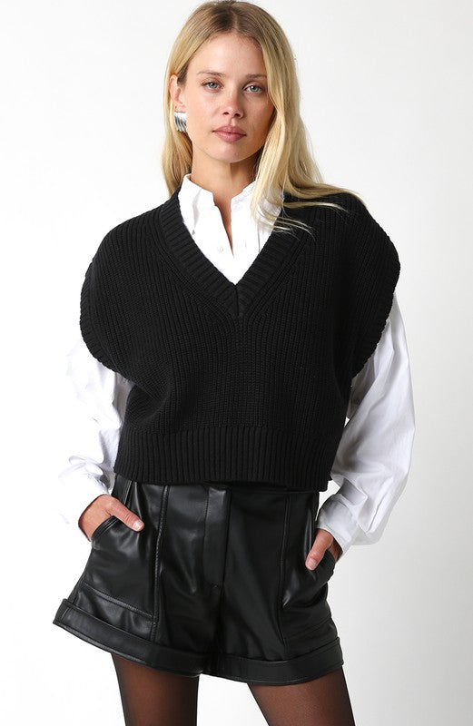 Navy Sweater Vest