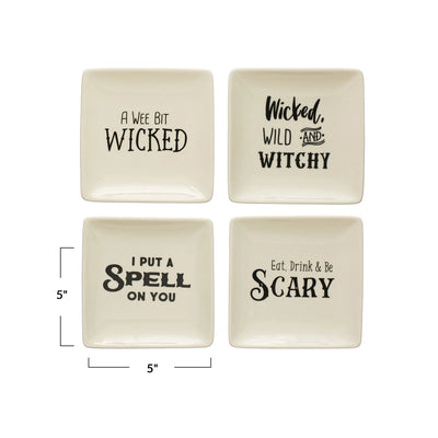 Spooky Sayings Plate