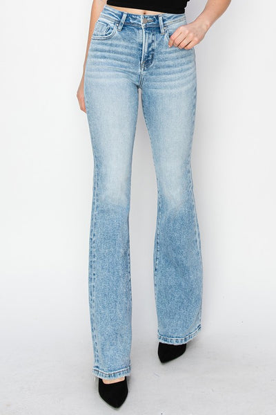 High Rise Bootcut Jean- Light