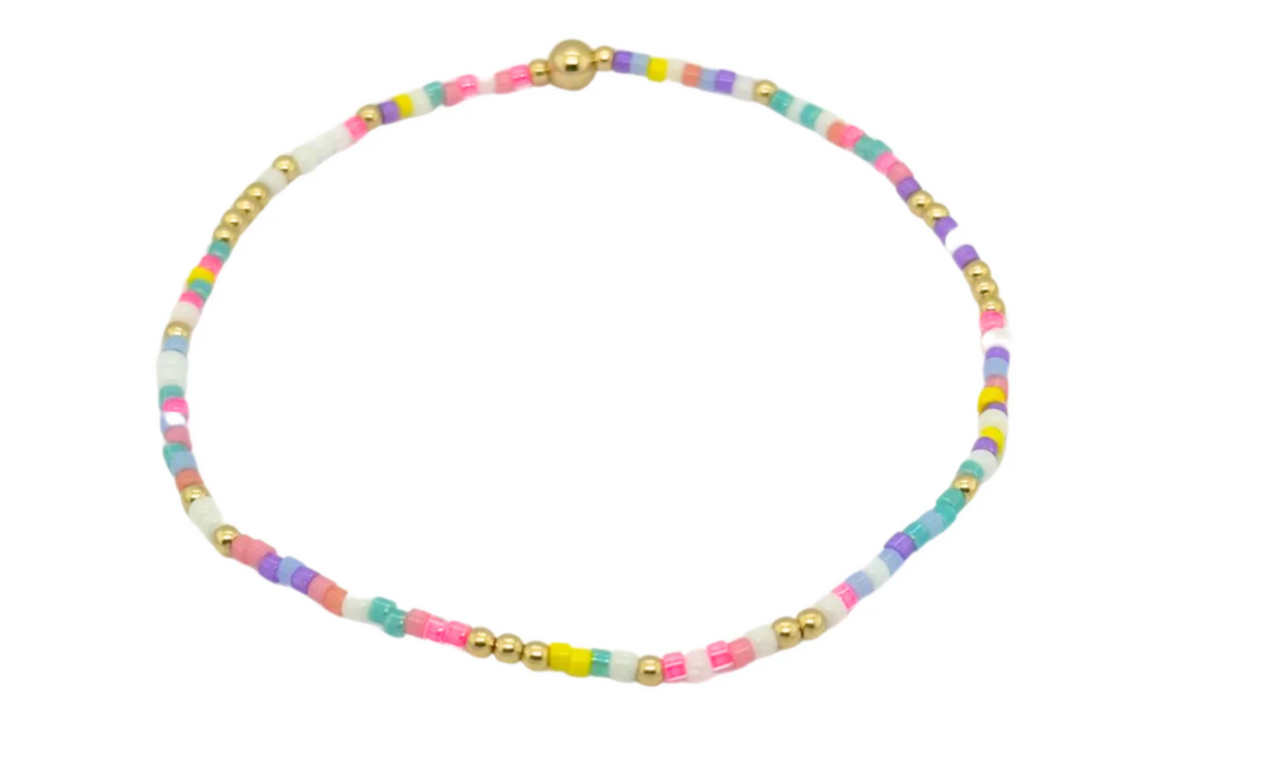 "Colorful" Beaded Bracelet by ara Boheme