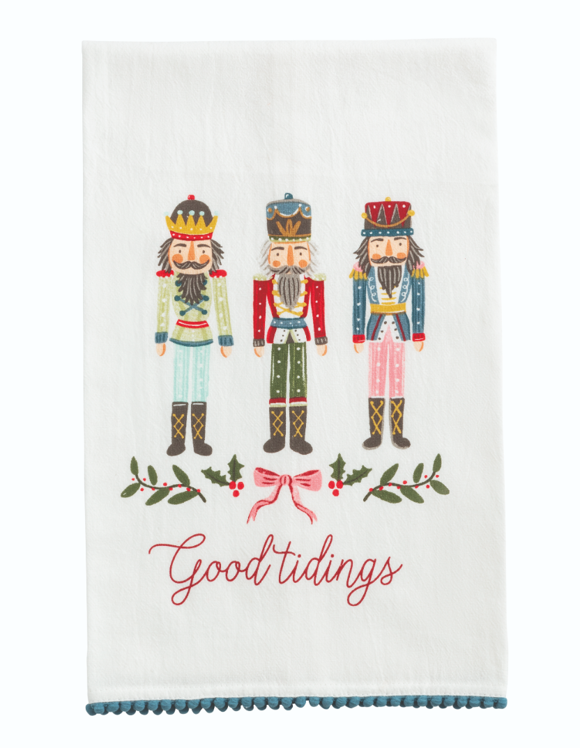 Christmas Printed Tea Towel