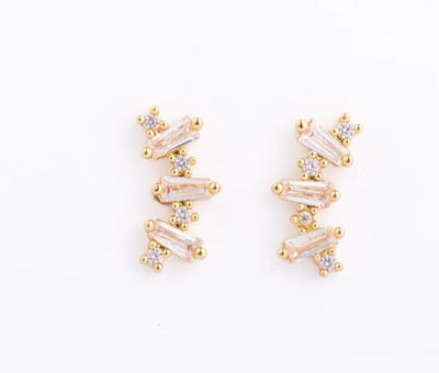 Rhinestone Earring by Michelle Mcdowell