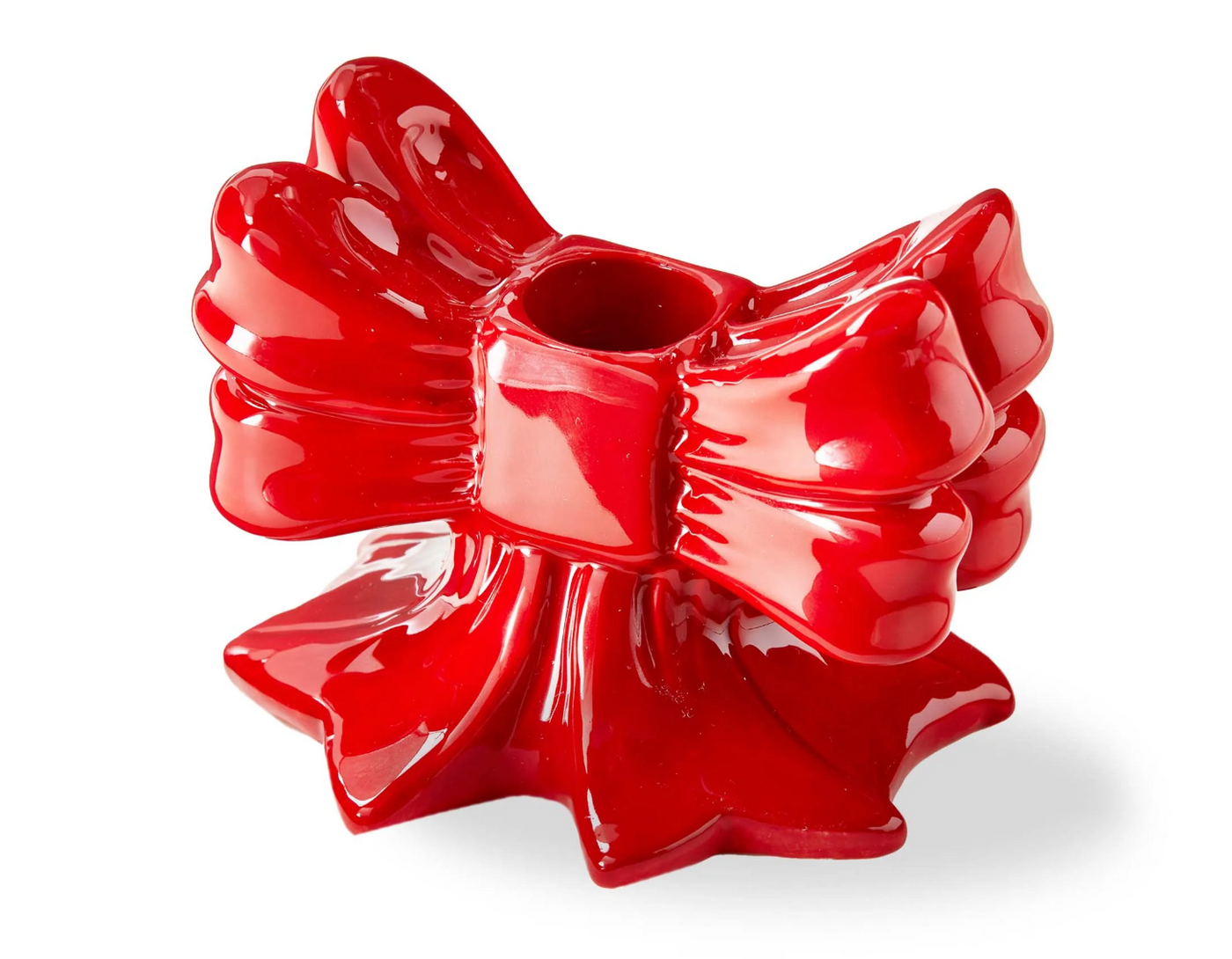Very Merry Bow Taper Holder by TAG
