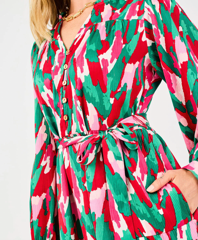 Gracelyn With A Twist Pink Dress