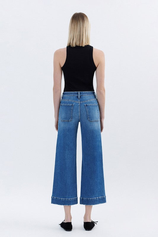 Utility Pocket High Rise Vervet Jean