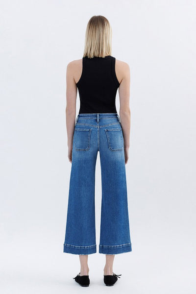 Utility Pocket High Rise Vervet Jean