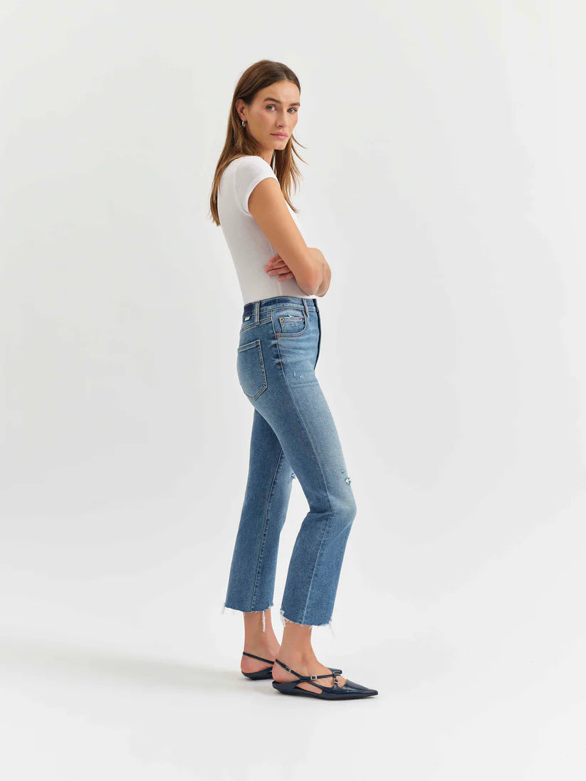 Shy Girl Crop Flare Pant- Wide Awake Vintage