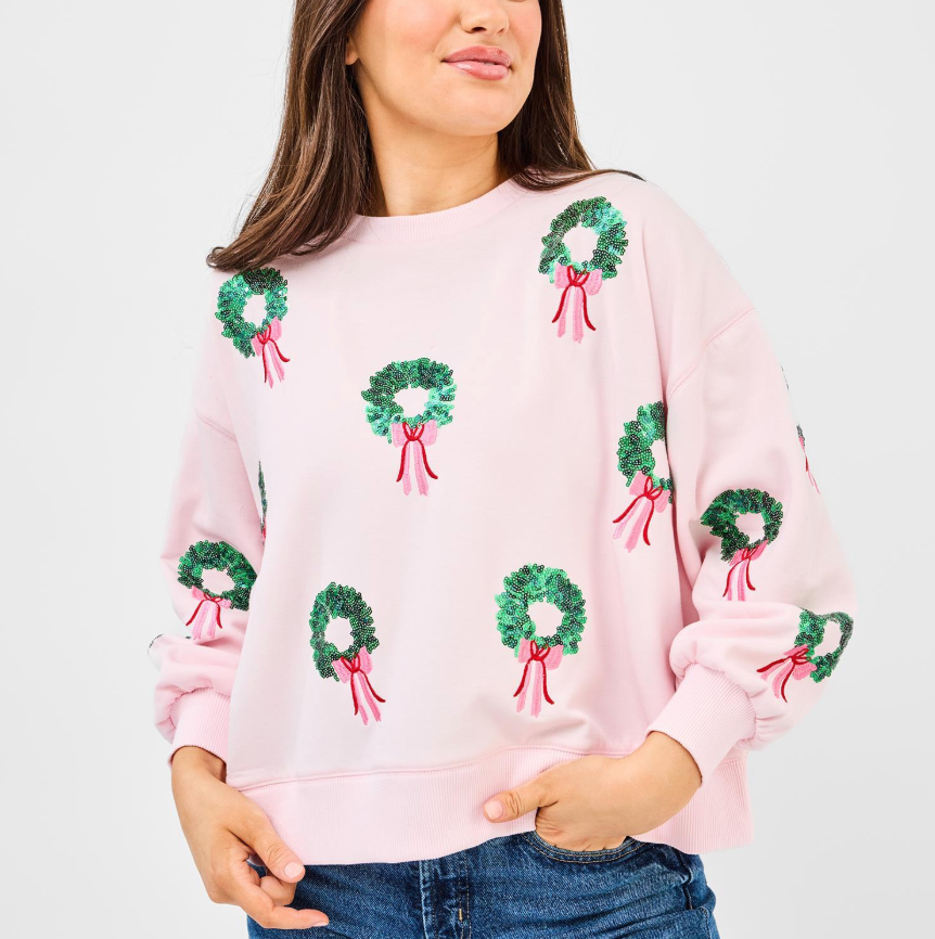 Millie Wreaths Sweatshirt
