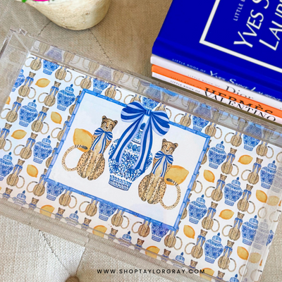 5.5x11 Acrylic Trinket Tray Blank