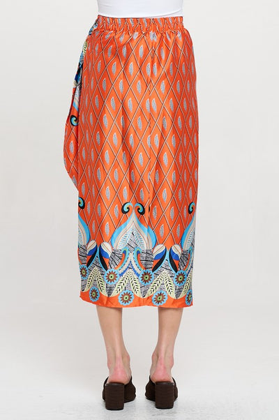 Saffron Paralia Wrap Skirt