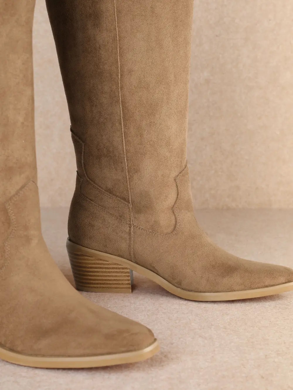 Juliette Suede Brown Boot
