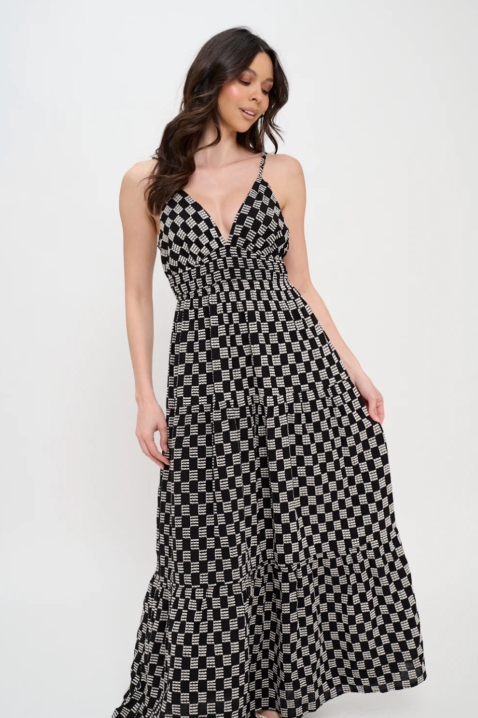 Midinight Weave Maxi Dress